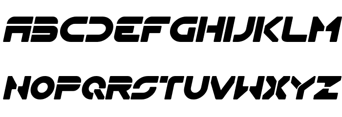 Flynn Italic Font LOWERCASE