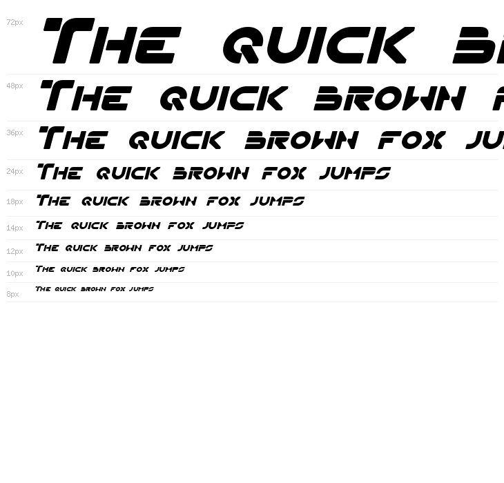 Flynn Italic Waterfall