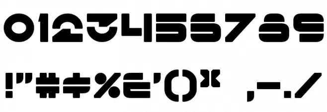 Flynn Font OTHER CHARS