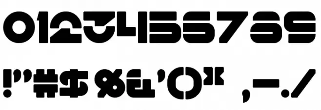 Flynn Font OTHER CHARS