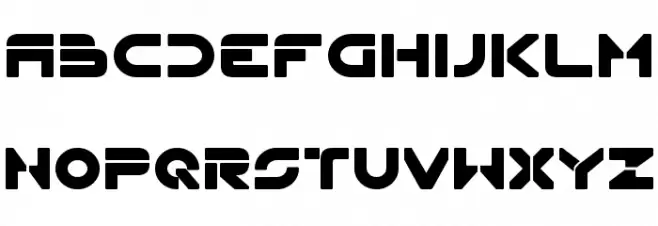 Flynn Schriftart Groß