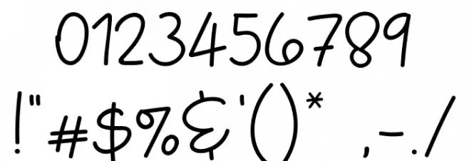 Flyover Font OTHER CHARS