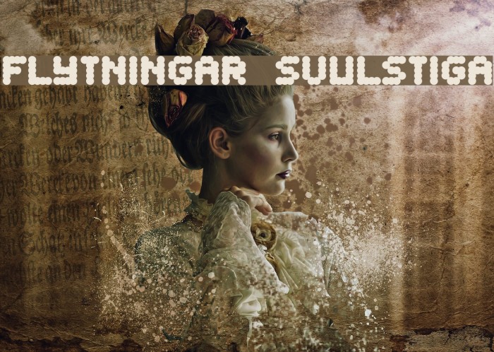 Flytningar Svulstiga Font examples