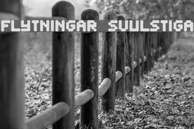 Flytningar Svulstiga Font examples