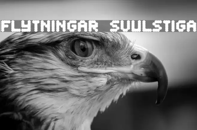 Flytningar Svulstiga Font examples