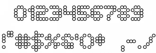 Flytningar sprutande Font OTHER CHARS