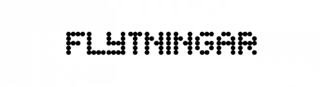 Flytningar  Frei Schriftart Herunterladen