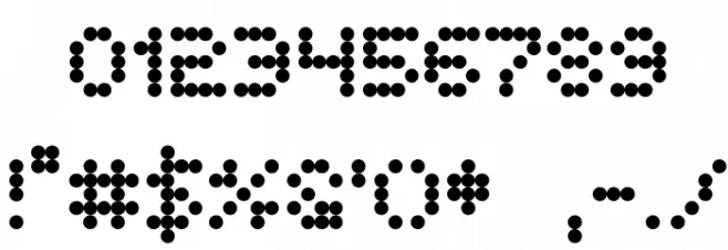 Flytningar Font OTHER CHARS