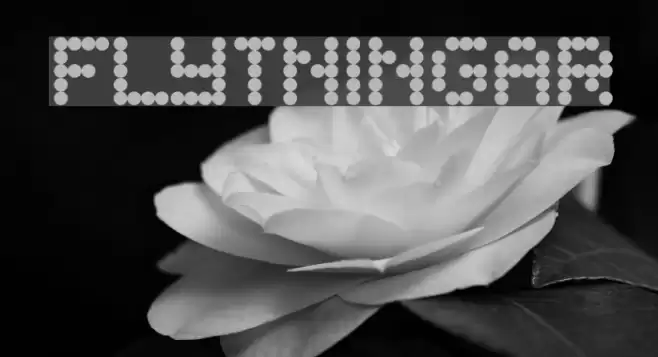 Flytningar Font examples