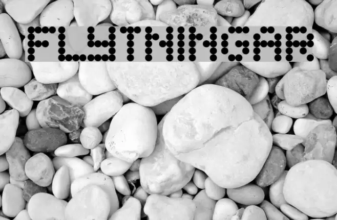 Flytningar Font examples