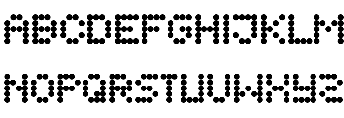 Flytningar Font LOWERCASE