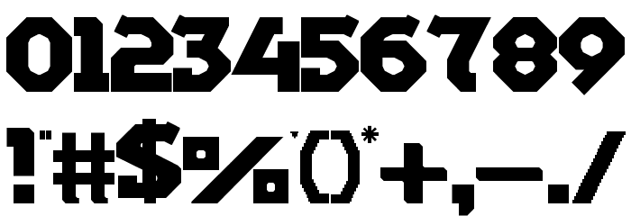 flaggers Regular Font OTHER CHARS