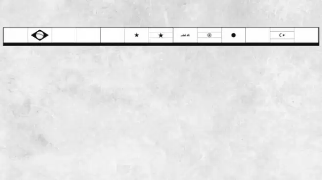 flags color world Font examples