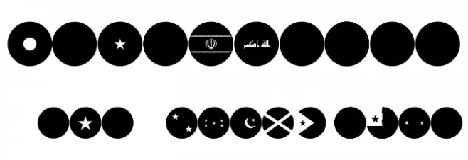 flags world color Font OTHER CHARS