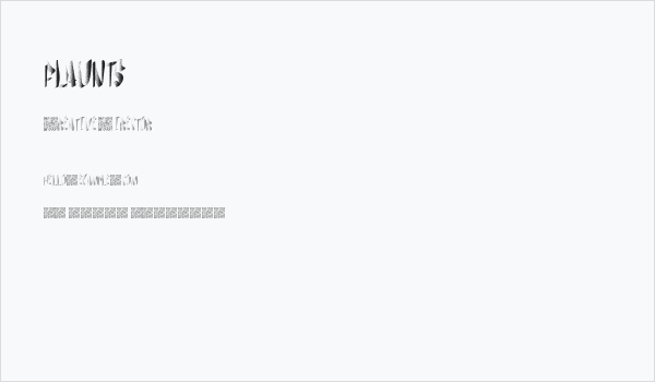 flaunts Business Card