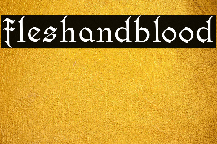fleshandblood Example 2