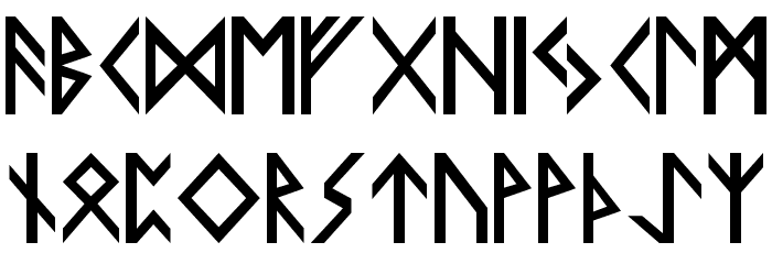 floki Font LOWERCASE