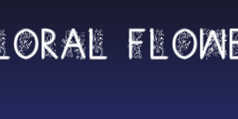 floral flower Social Header