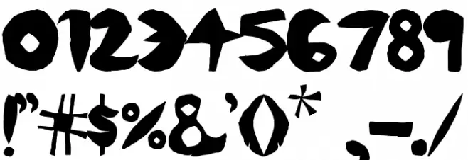 floresrosx Font OTHER CHARS