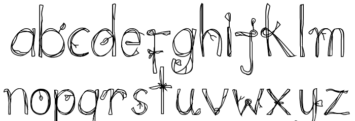 florum ipsum florum ipsum Font LOWERCASE