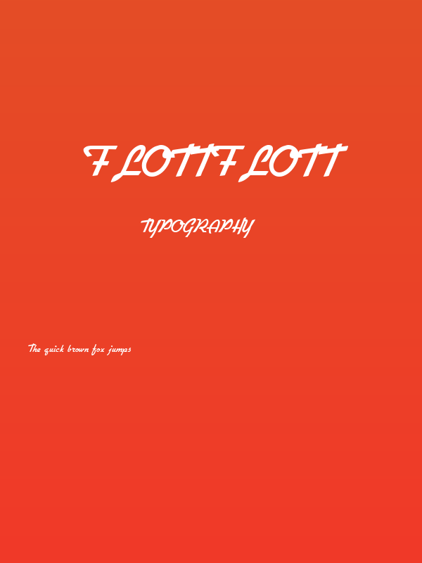 flottflott Poster