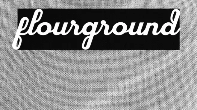 flourground Font examples