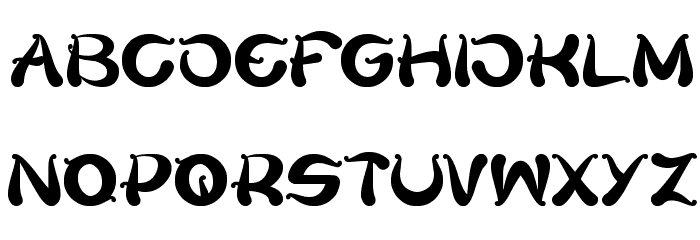flower lover Font LOWERCASE