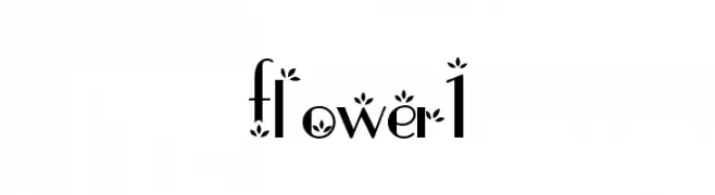 flower1  baixar fontes gratis