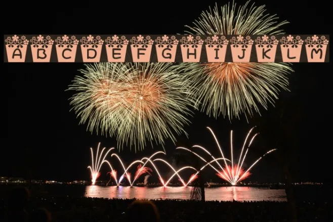flower_font Example 2
