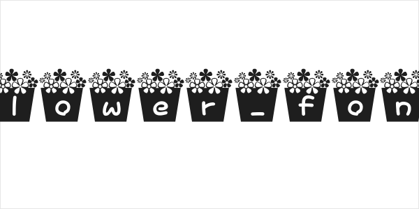 flower_font Logo
