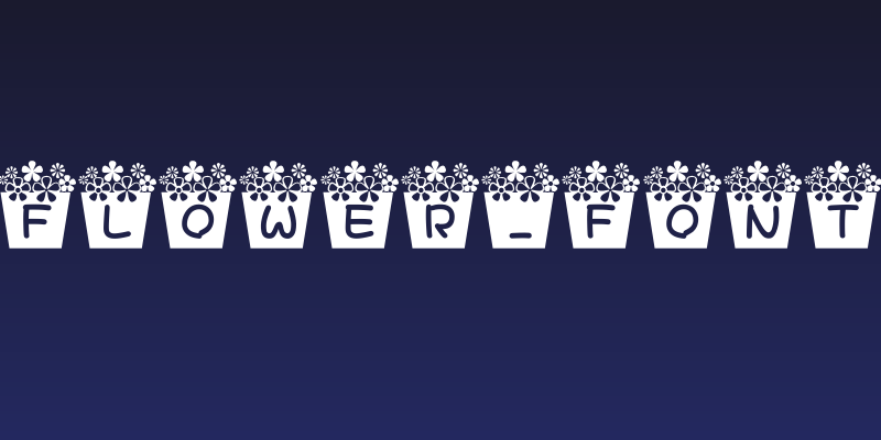 flower_font Social Header