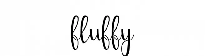 fluffy  नि: शुल्क फ़ॉन्ट्स डाउनलोड