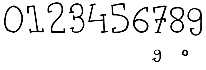 flutSaus Font OTHER CHARS