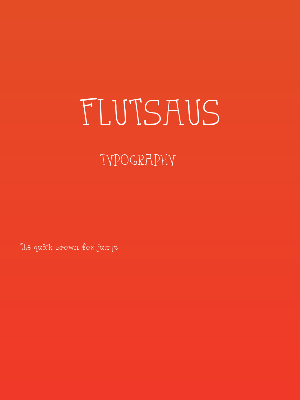 flutSaus Poster