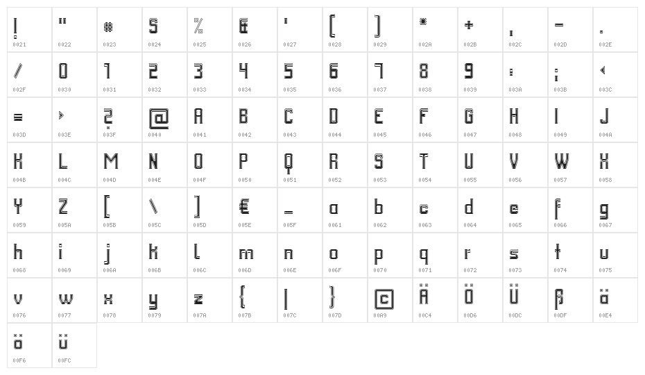 FM College Team in&out Character Map