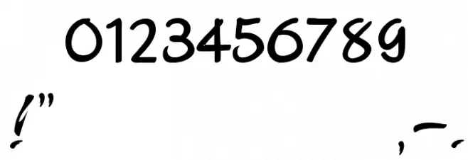 Fmiring Campotype One Font OTHER CHARS