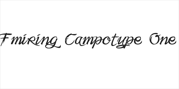 Fmiring Campotype One Logo