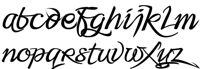 Fmiring Campotype One Font LOWERCASE