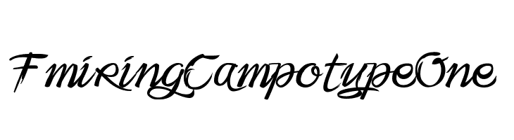 FmiringCampotypeOne Font