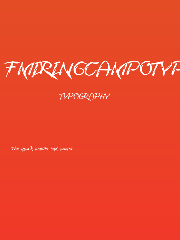 FmiringCampotypeOne Poster