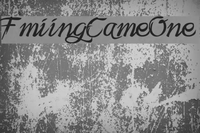 FmiringCampotypeOne Font examples