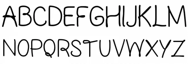 FN Blocknote Hand خط أحرف كبيرة