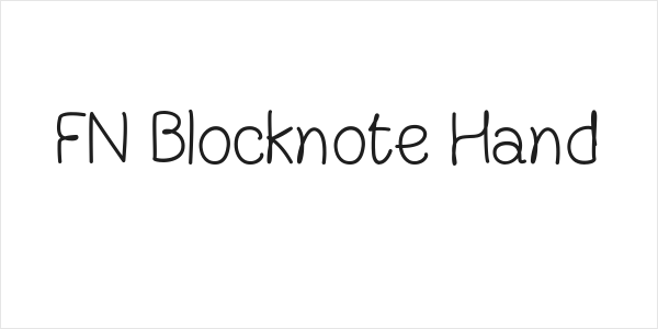 FN Blocknote Hand Logo