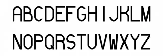 fn0t 字体 大写