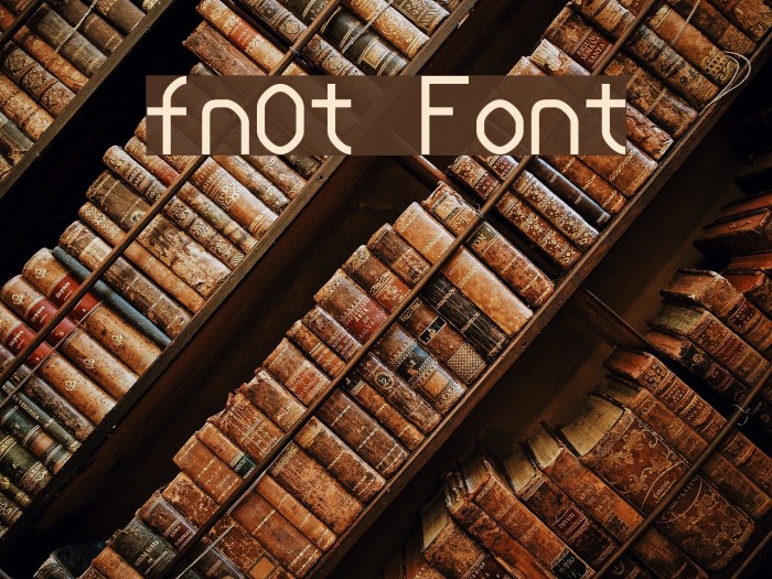 fn0t Font examples