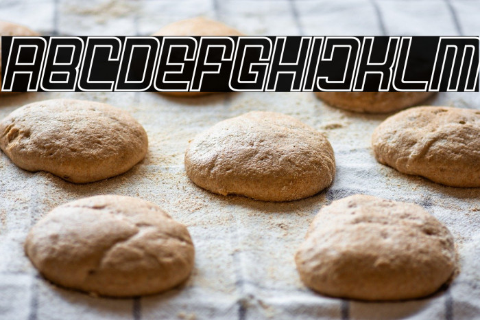 FODECUMBERS THICK ITALIC HOLOW Italic Example 1