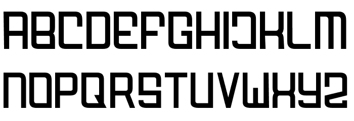 FODECUMBERS THIN Font LOWERCASE