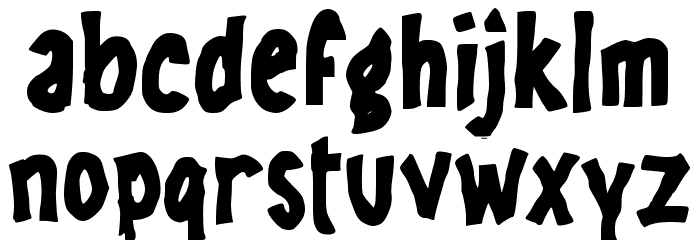 FODEN Font LOWERCASE