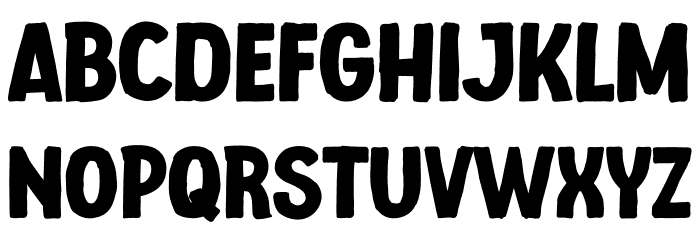 FOMO Font LOWERCASE