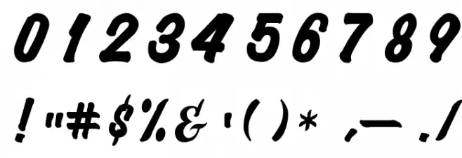 FONTE Font OTHER CHARS